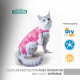 Haina Postoperatorie pentru Pisici DRY LIGHT SUPREME CAT Roz nr. 4 (5–7 kg), Pet Med